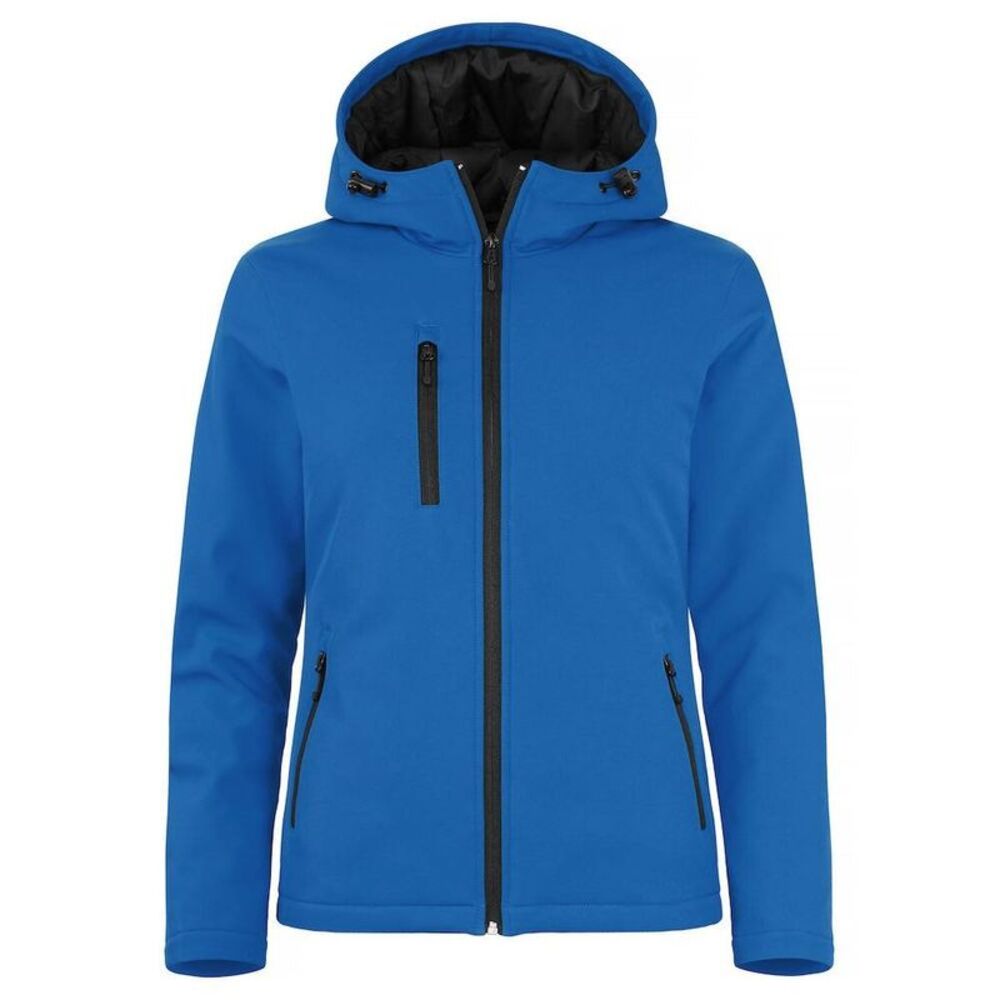Clique Womens/Ladies Padded Soft Shell Jacket / Royal Blue